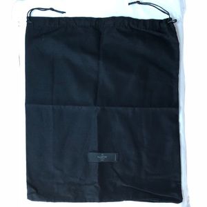 Valentino Garavani Black Double Drawstring Dust Bag